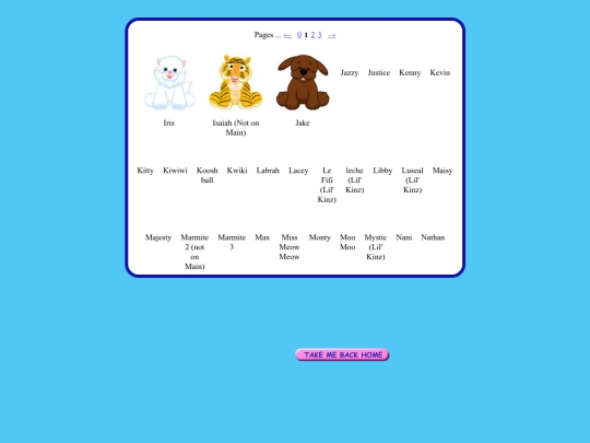 Collections/Webkinz/Webbies/1 screenshot