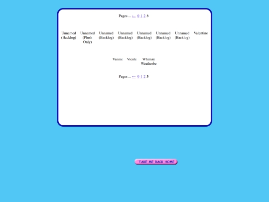 Collections/Webkinz/Webbies/3 screenshot
