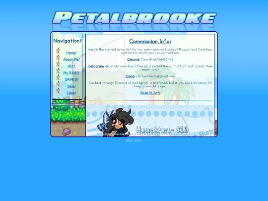 Commissions screenshot