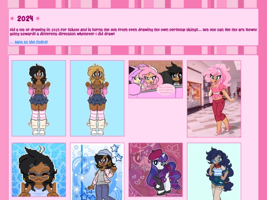 Portfolio Site/2024 screenshot