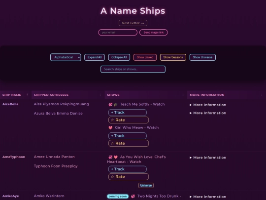 A screenshot