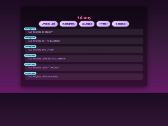 Adamy screenshot