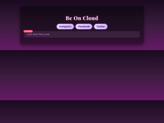 BeOnCloud screenshot