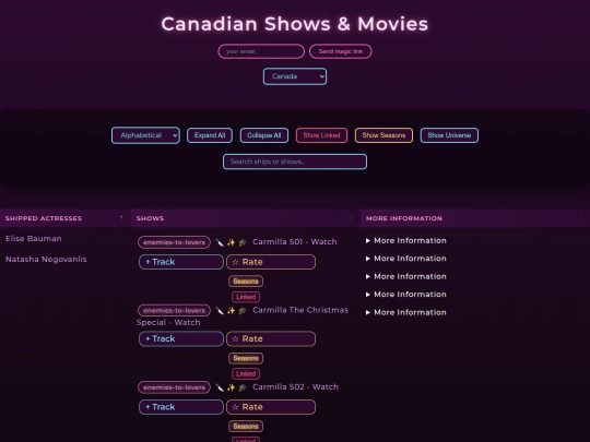 Canada screenshot