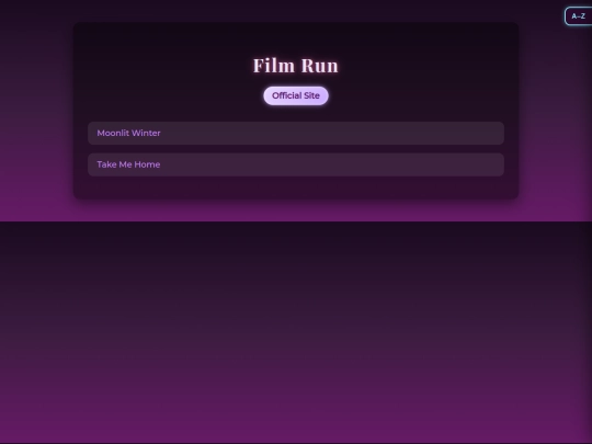 FilmRun screenshot