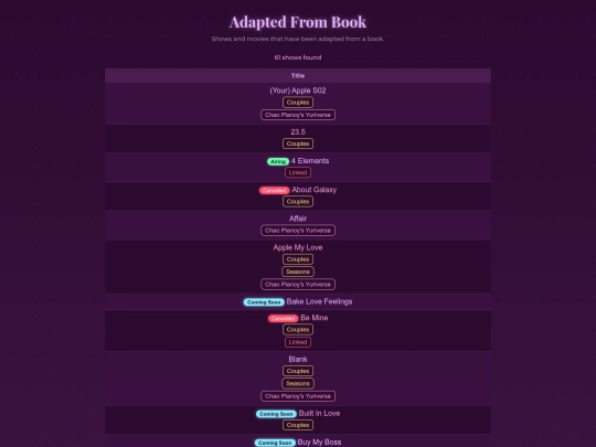 Genres/AdaptedFromBook screenshot