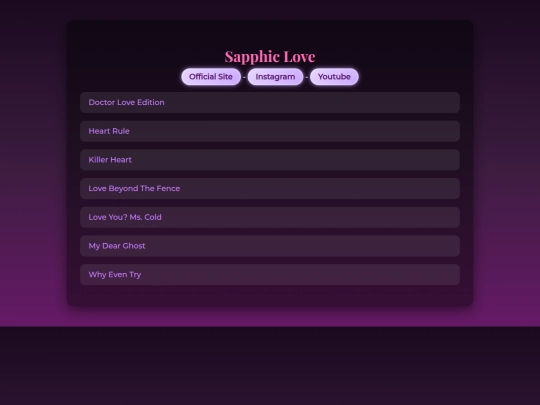SapphicLove screenshot