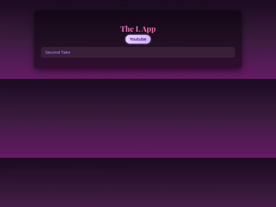 TheLApp screenshot