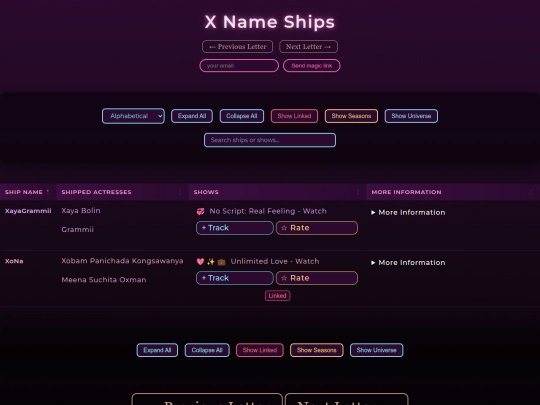 X screenshot