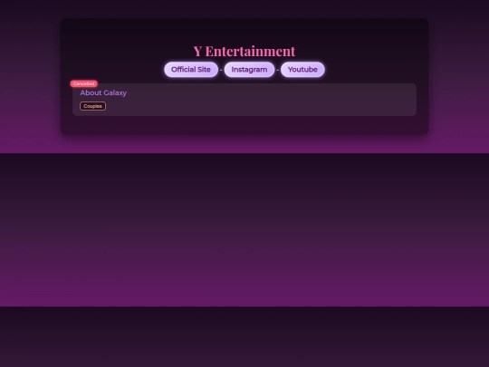 YEntertainment screenshot