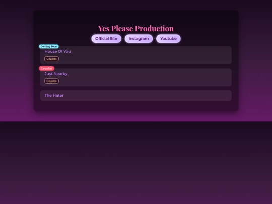 YesPleaseProduction screenshot