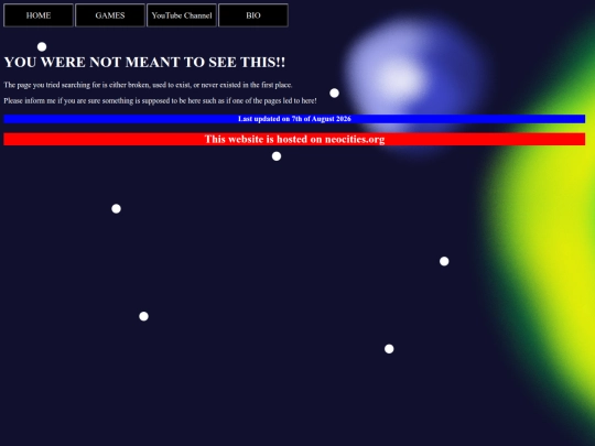 not_found screenshot