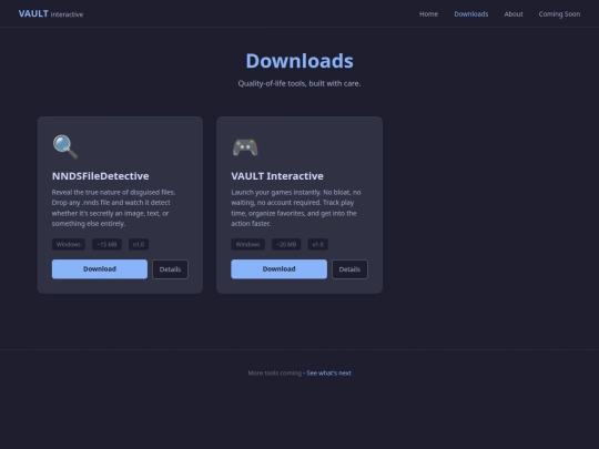 downloads screenshot