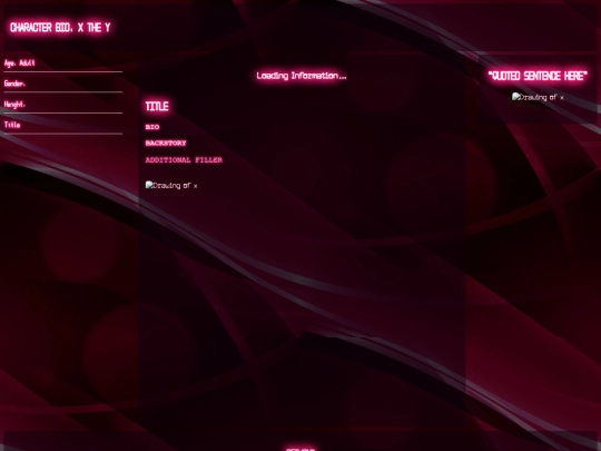 bio2/template screenshot