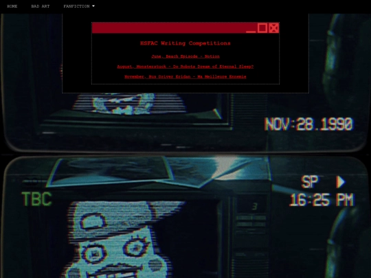 HSFAC Competition Pages/hsfacmain screenshot