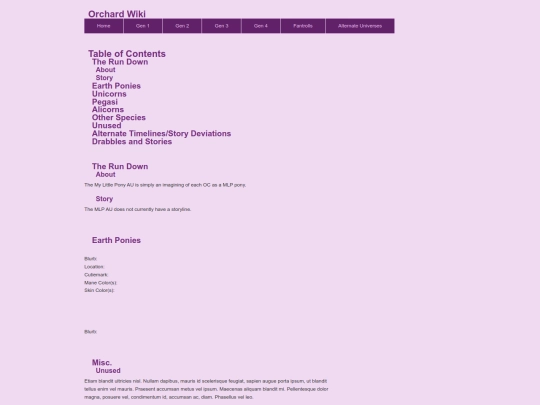 OC Wiki/Main/AUs/mlp screenshot