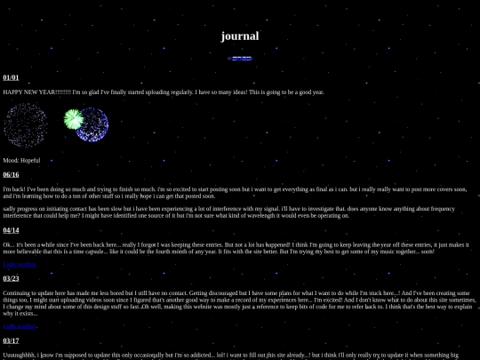 blog screenshot