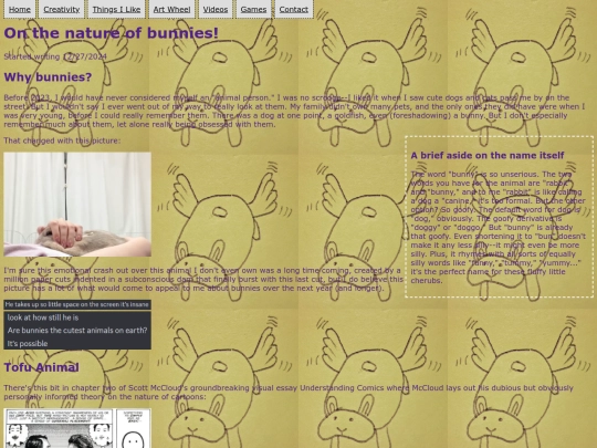 bunnies screenshot