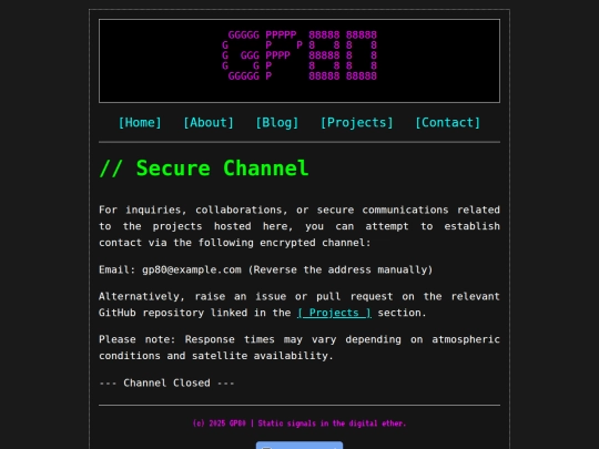 contact screenshot