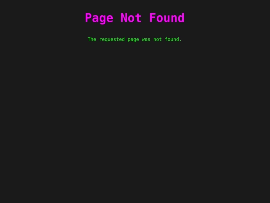 not_found screenshot