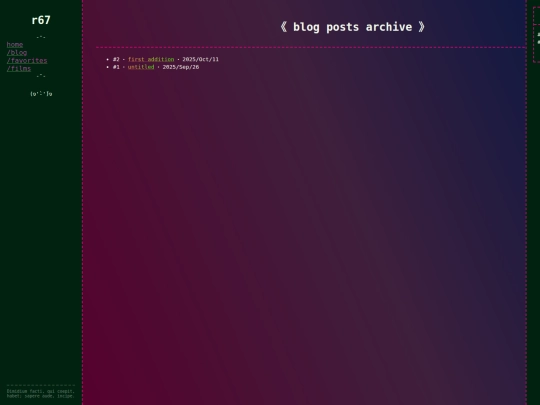 blog screenshot