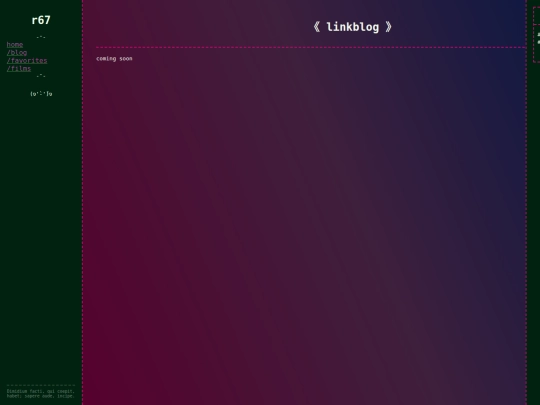 links screenshot