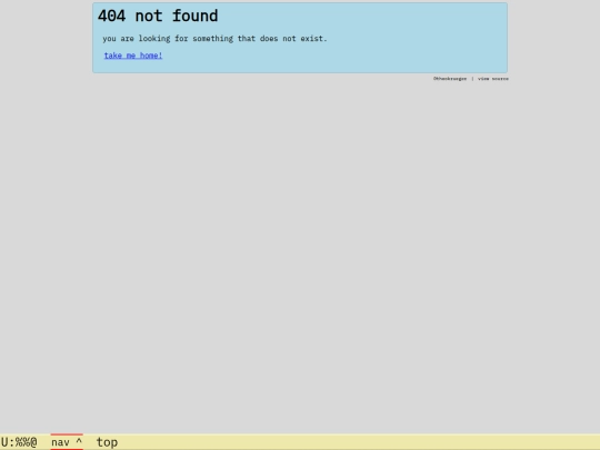 not_found screenshot