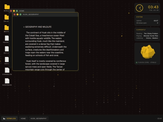 husk_geography screenshot