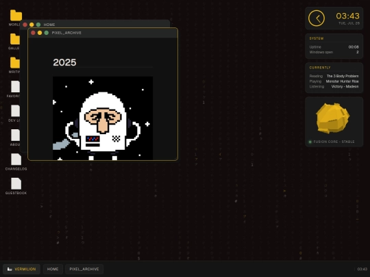 pixel_archive screenshot