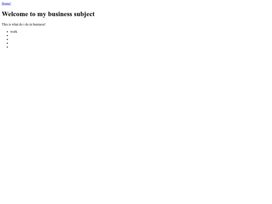 Business screenshot