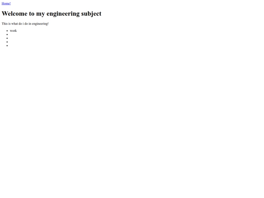 Engineering screenshot
