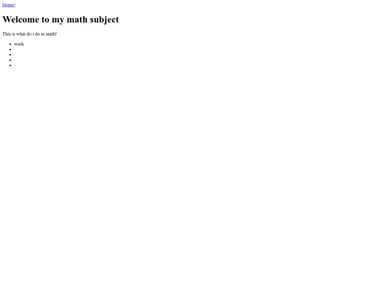 Math screenshot