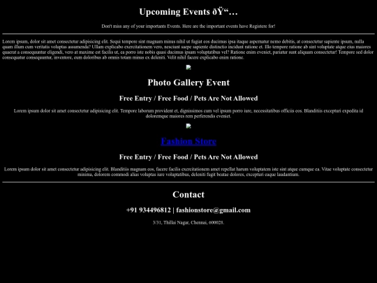 Events/event screenshot