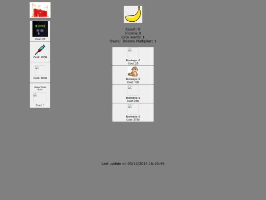 bananaclicker screenshot