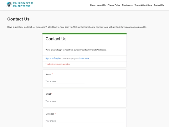 contact screenshot