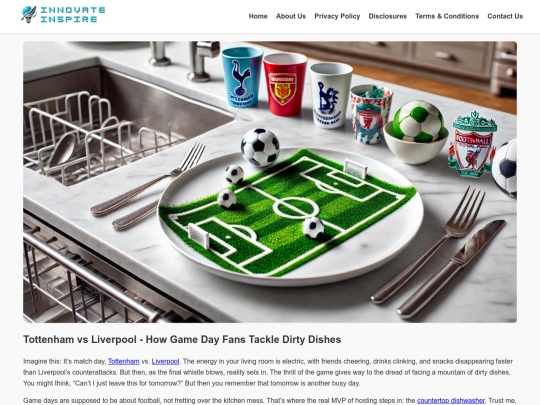 tottenham-vs-liverpool-how-game-day-fans-tackle-dirty-dishes screenshot