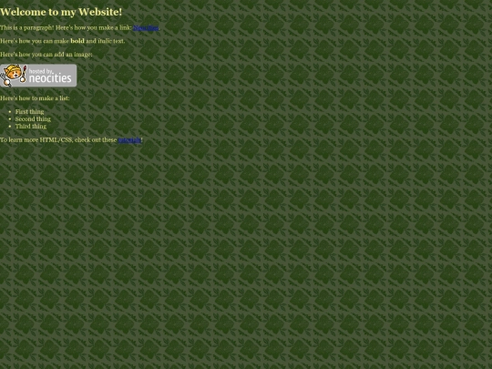 guestbook screenshot