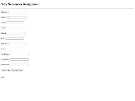 XSillySentences3 screenshot