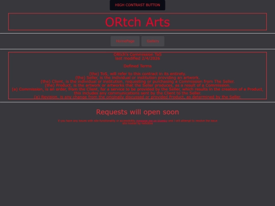 Terms screenshot