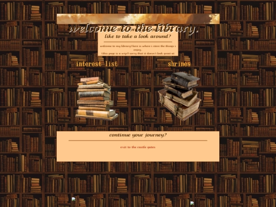 interests screenshot