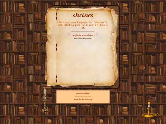 interests/shrinepage1 screenshot