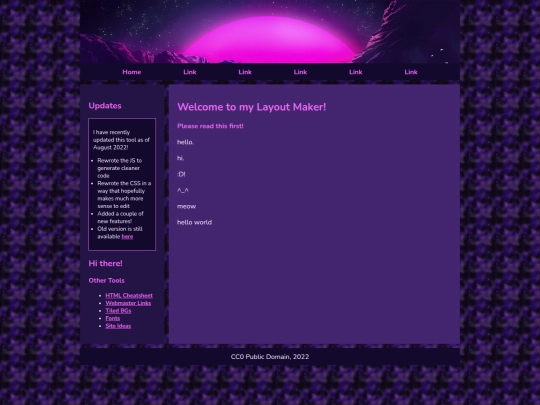 index screenshot