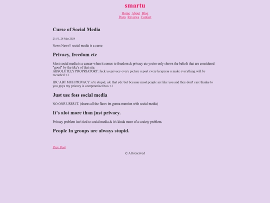 blog/socialmedia screenshot