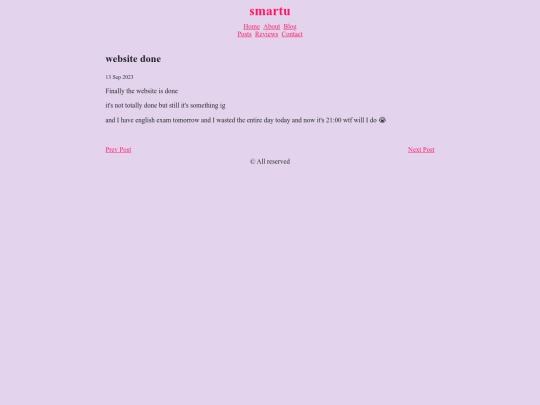 posts/website-done screenshot
