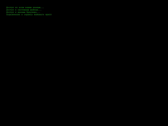 virus screenshot