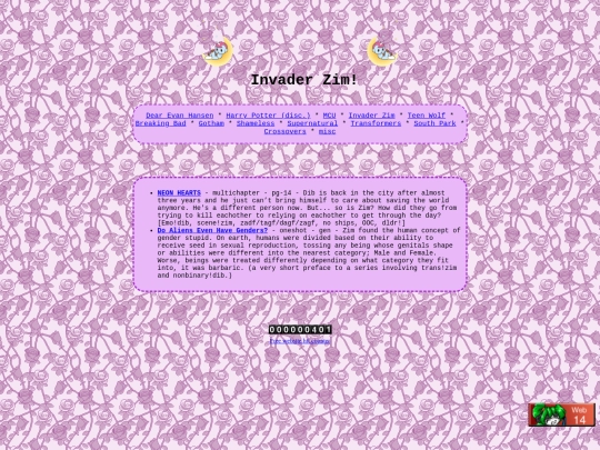 iz/fics screenshot
