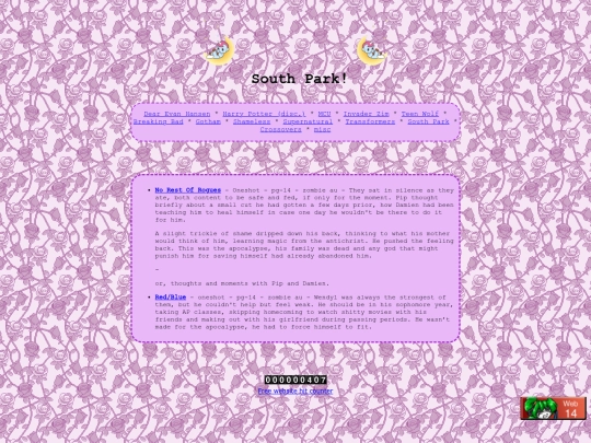 sp/fics screenshot