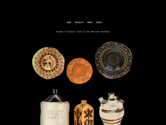 projects/objects screenshot