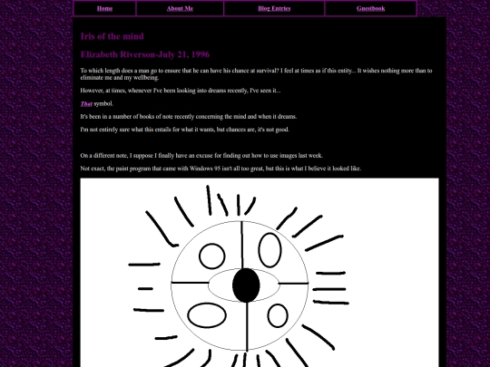 Entries/iris screenshot