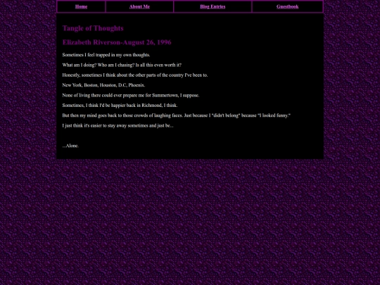Entries/tangled screenshot